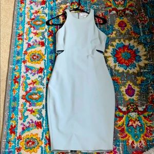 Elizabeth and James light blue dress